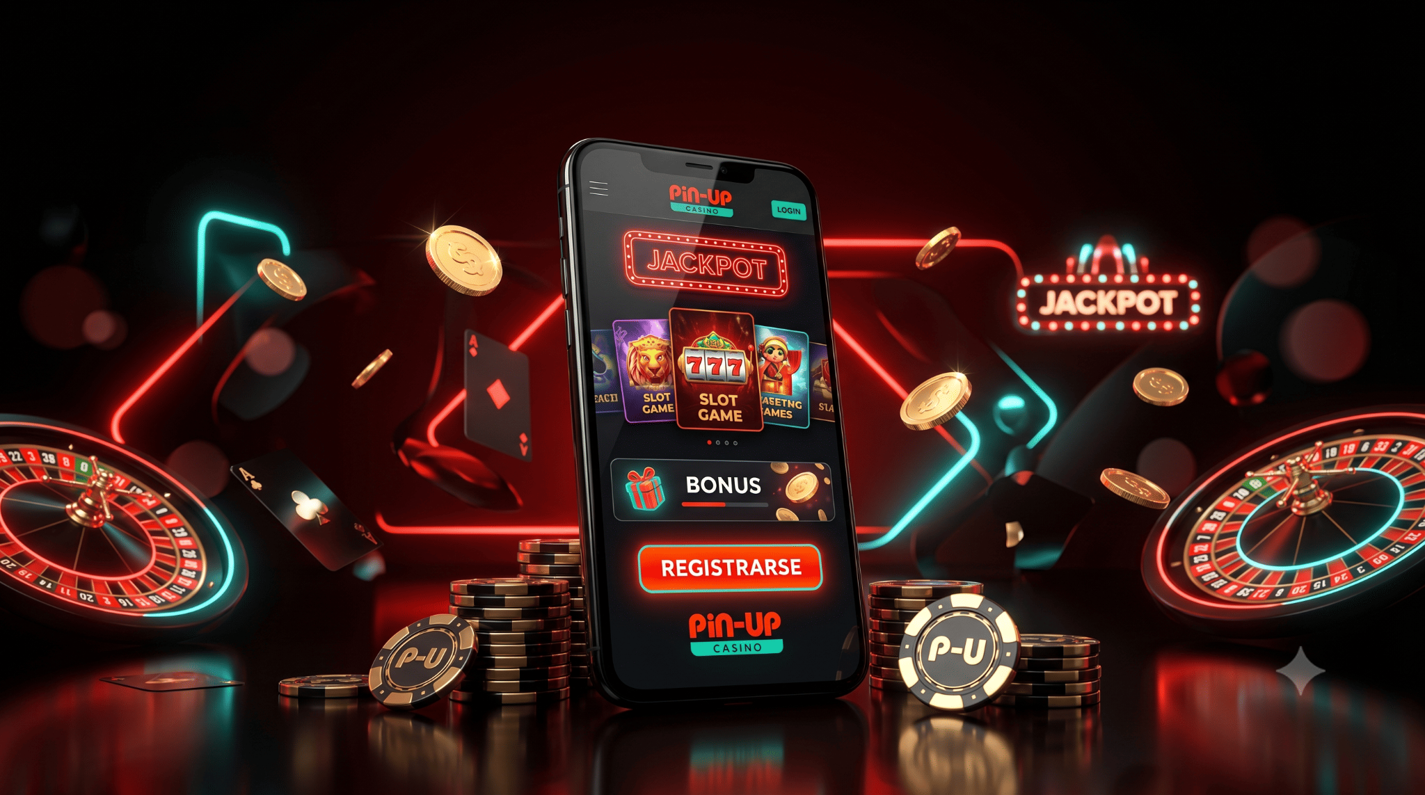 Formulario de registro de Pin-Up casino con selección de moneda CLP